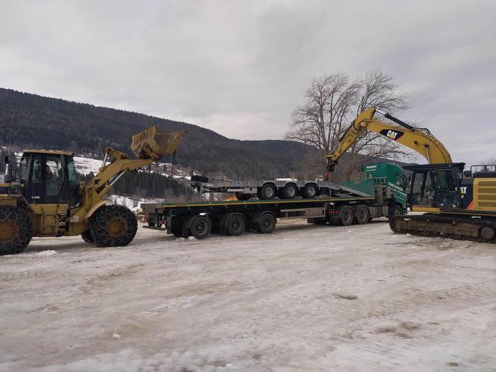 Prestation de déneigement Lélex