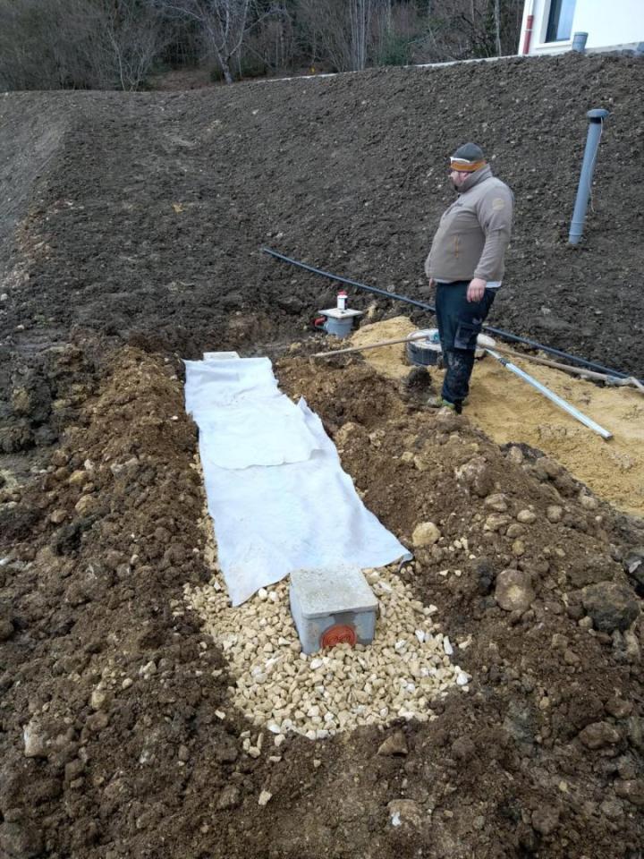 Création de plan d'eau Lélex
