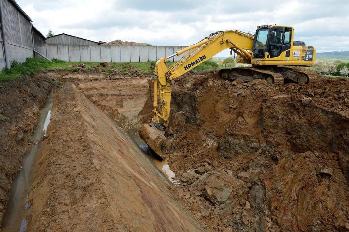Créer un plan d'eau Lélex